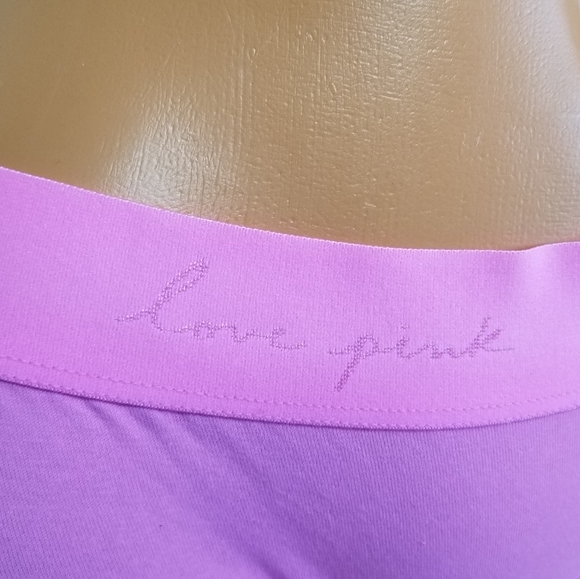 PINK Victoria's Secret Logo Hipster Panties Large New - Picture 12 of 16